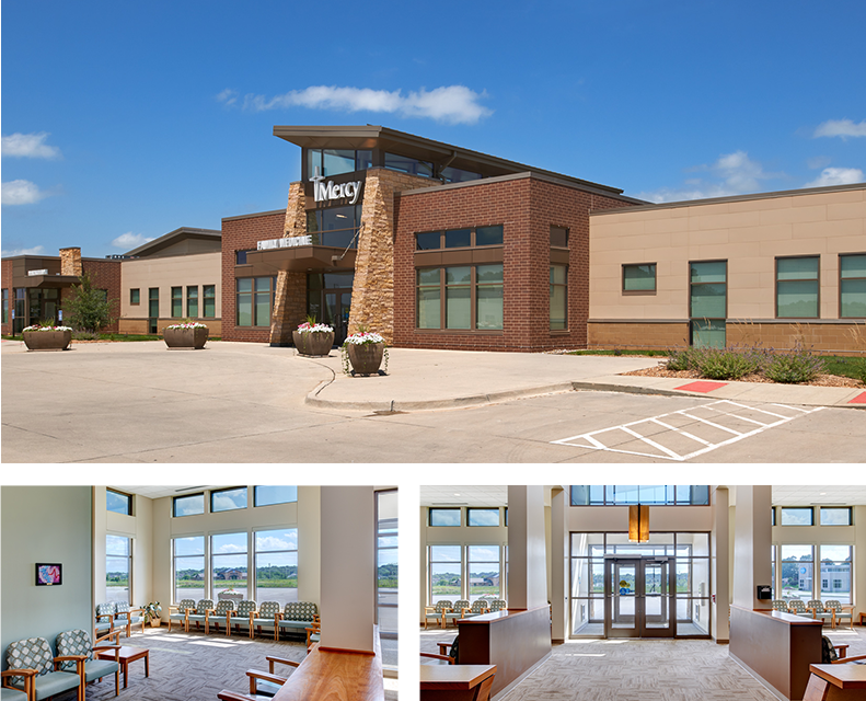 mercy clinic downing construction project