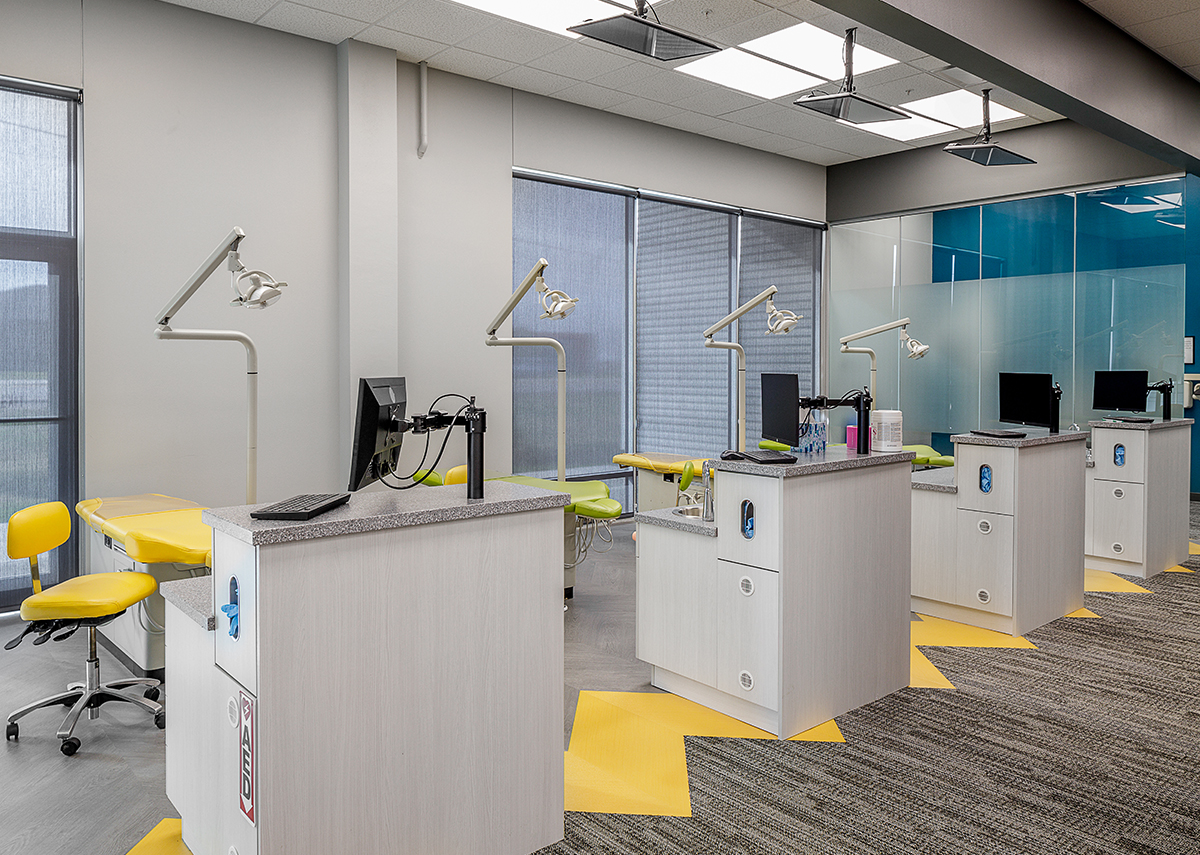 Skyline Pediatric Dentistry area with multiple dentist chair stations