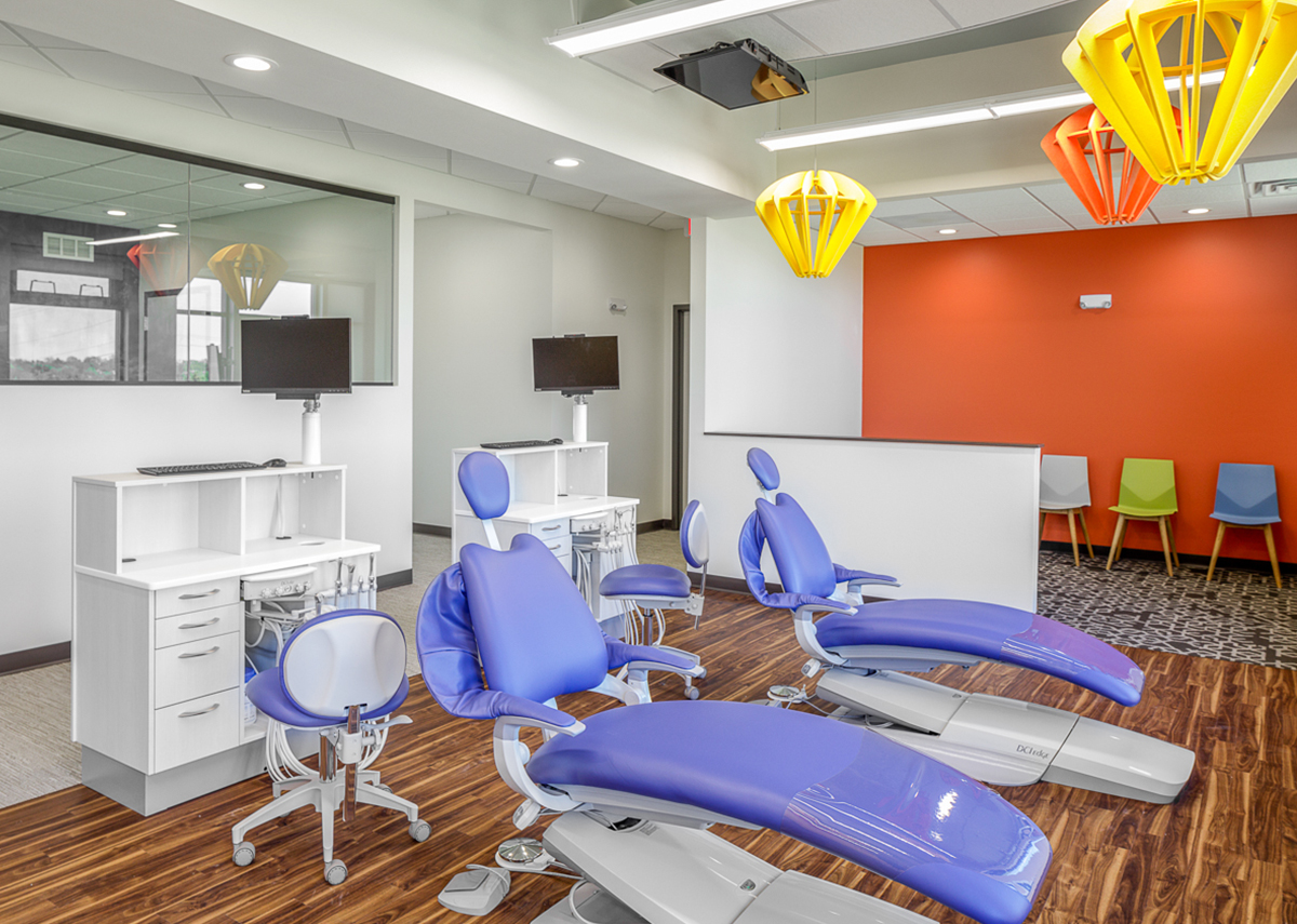 Indianola Family Pediatric Dentistry exam area