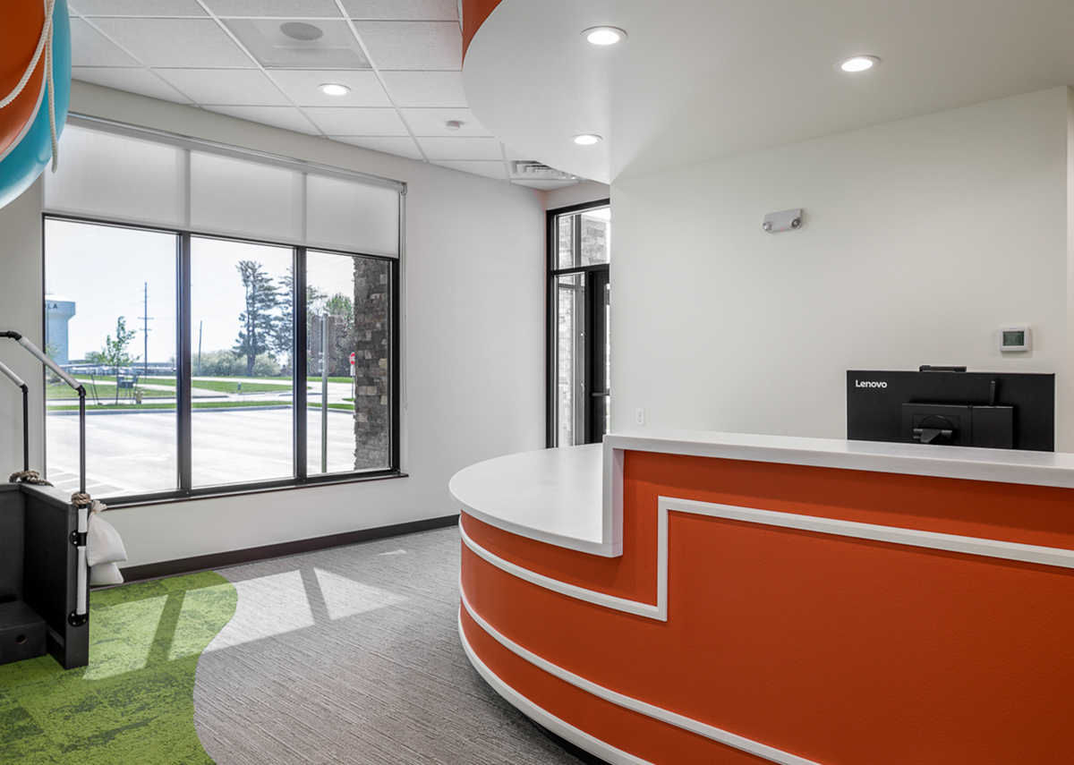 Indianola Family Pediatric Dentistry front desk