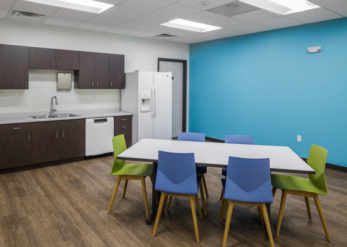 Indianola Family Pediatric Dentistry break room