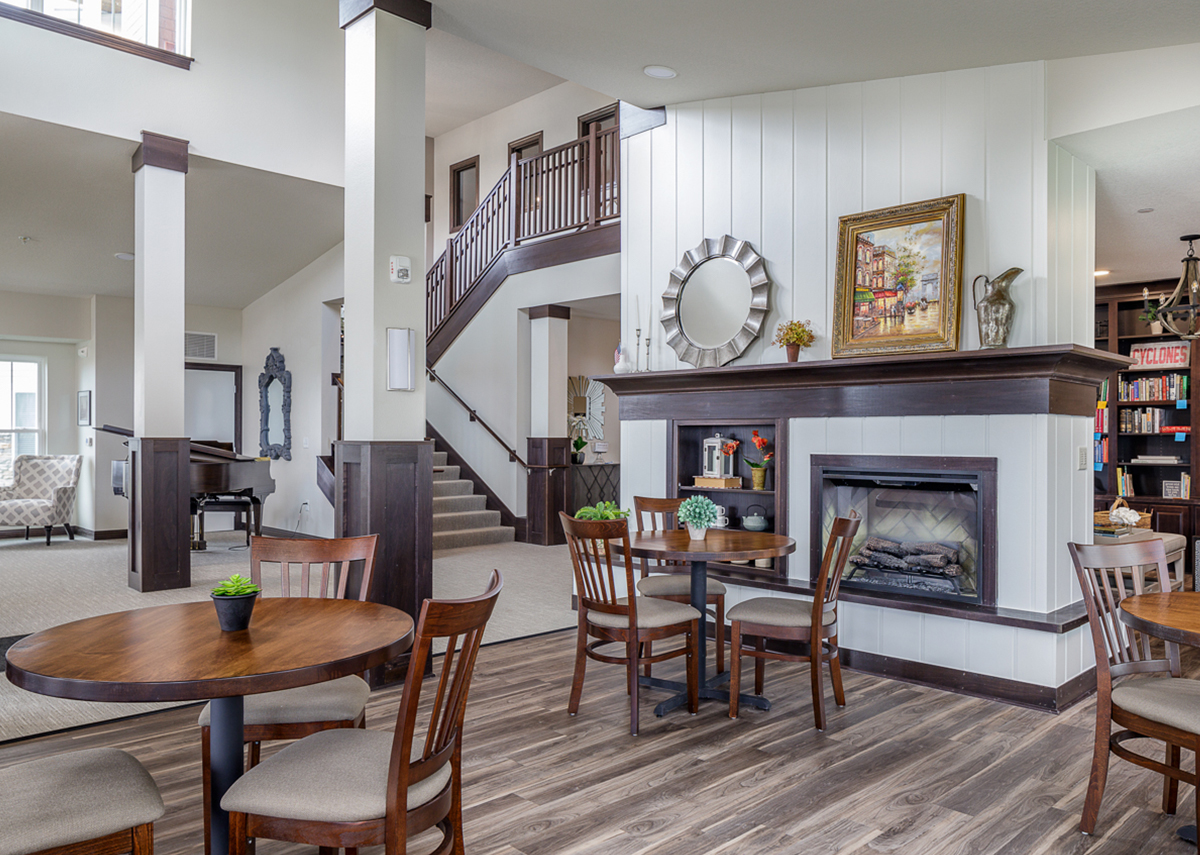 Vintage Cooperatives of Ames common area living space