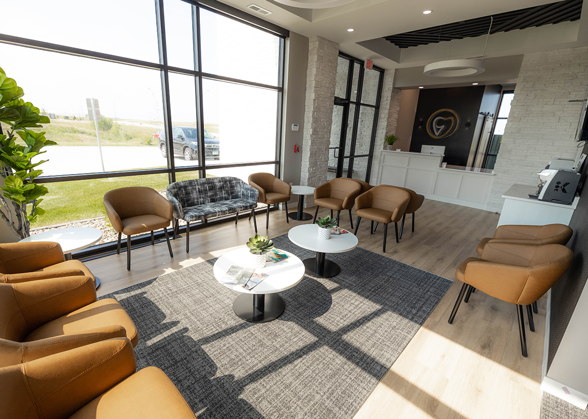 Grimes Dental Group waiting room lobby