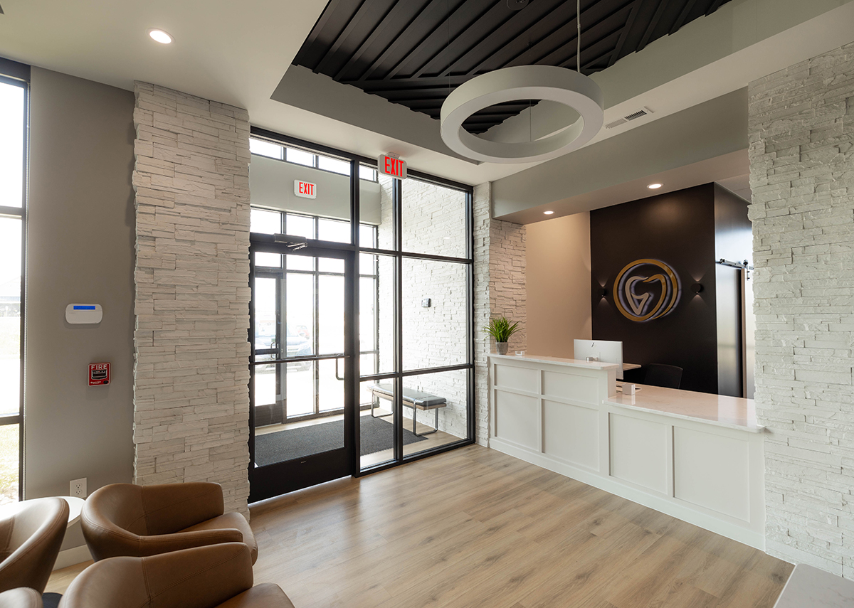 Grimes Dental Group front entry desk