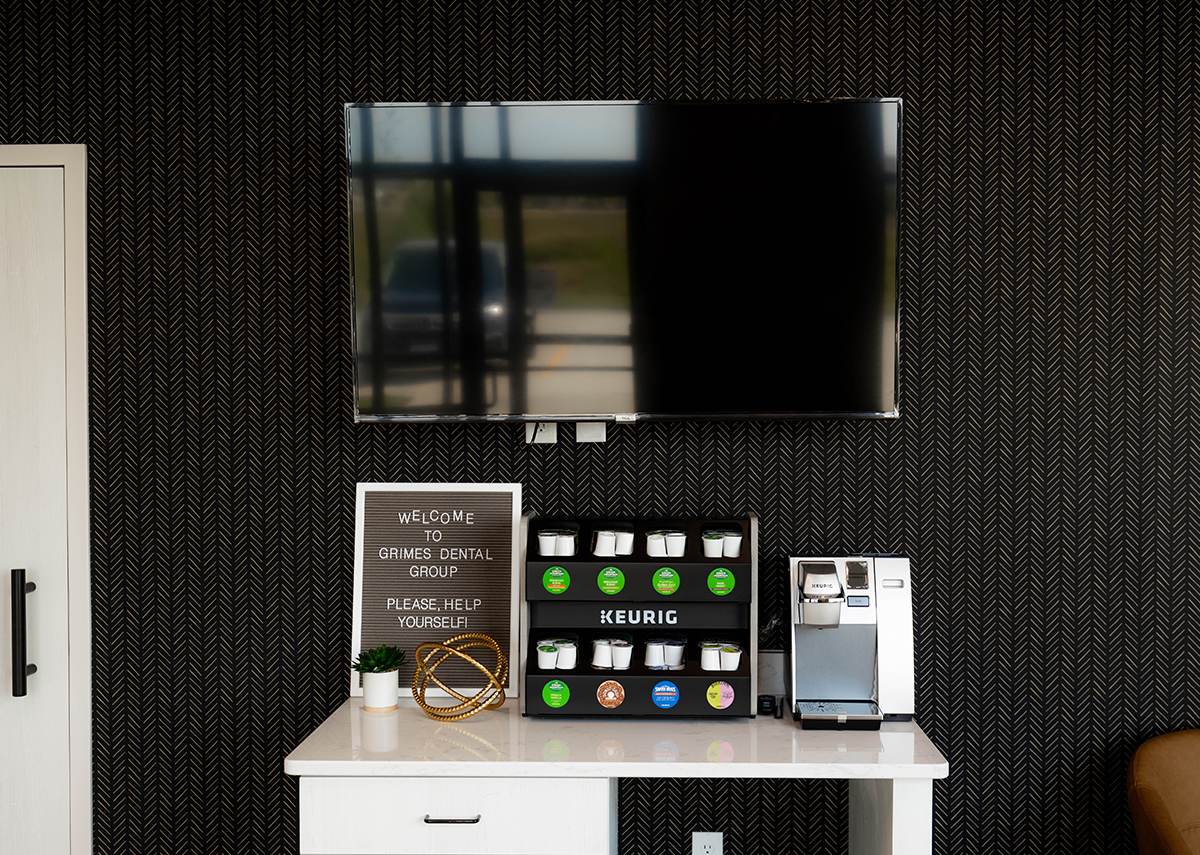 Grimes Dental Group coffee bar
