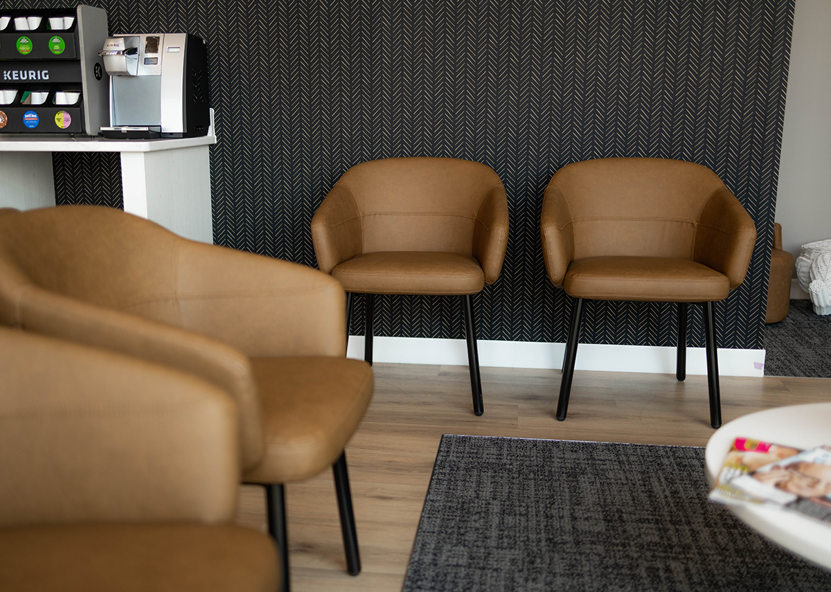 Grimes Dental Group waiting room furniture