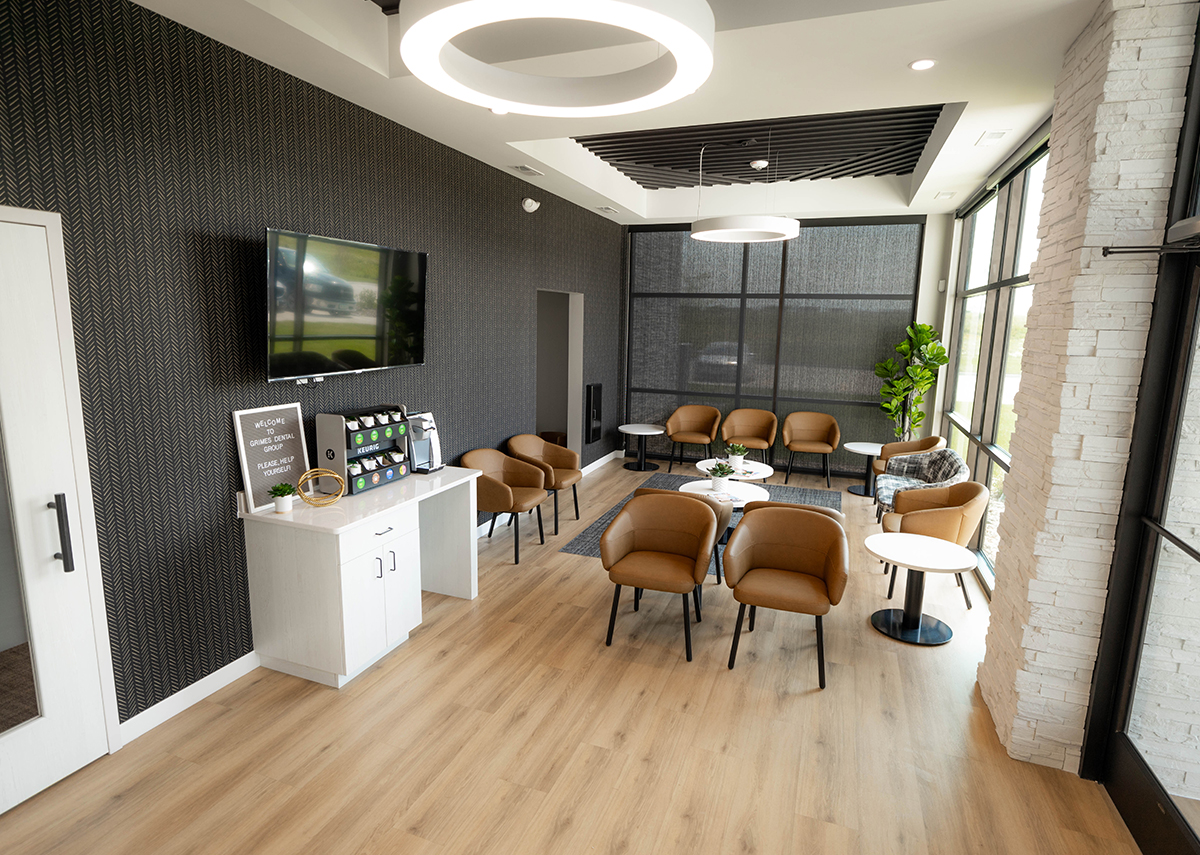 Grimes Dental Group waiting room lobby