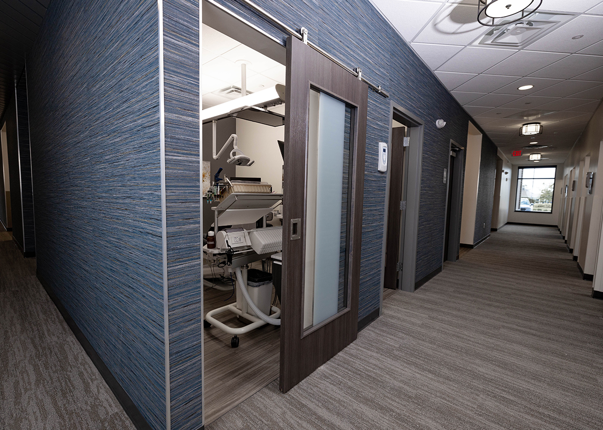 Altoona Smiles family and cosmetic dentistry hallway
