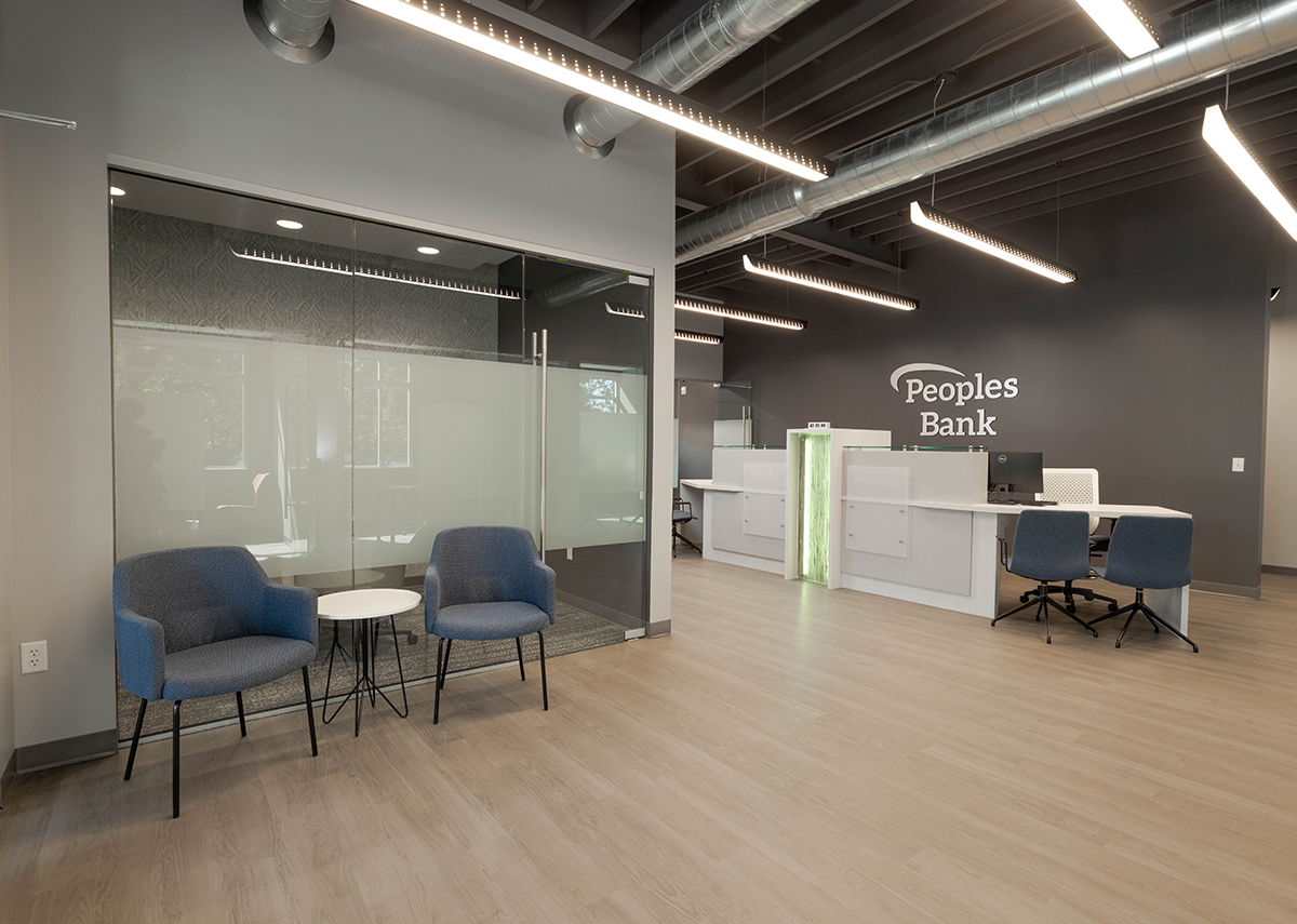 Peoples Bank lobby