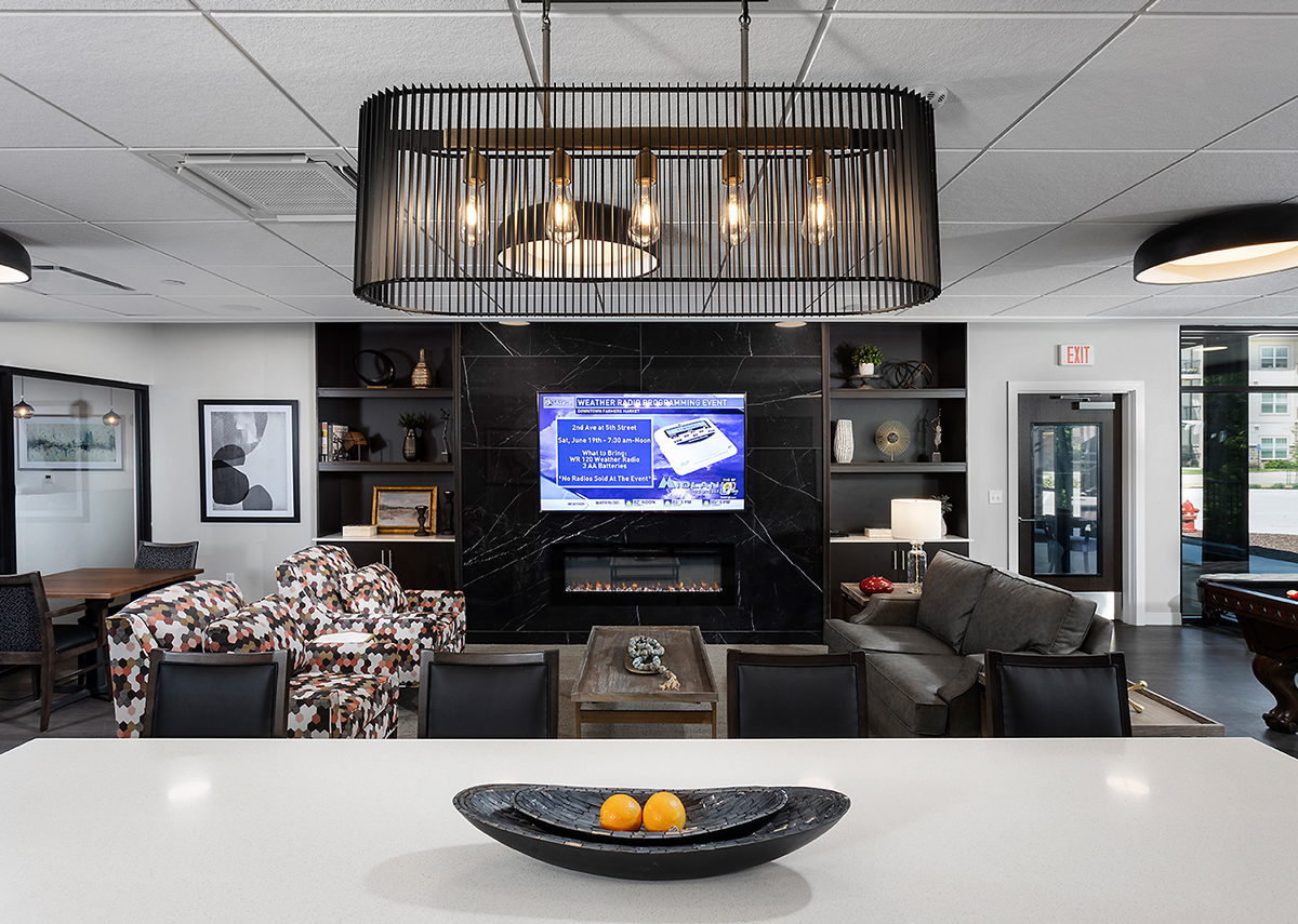 Crossing Commons living area