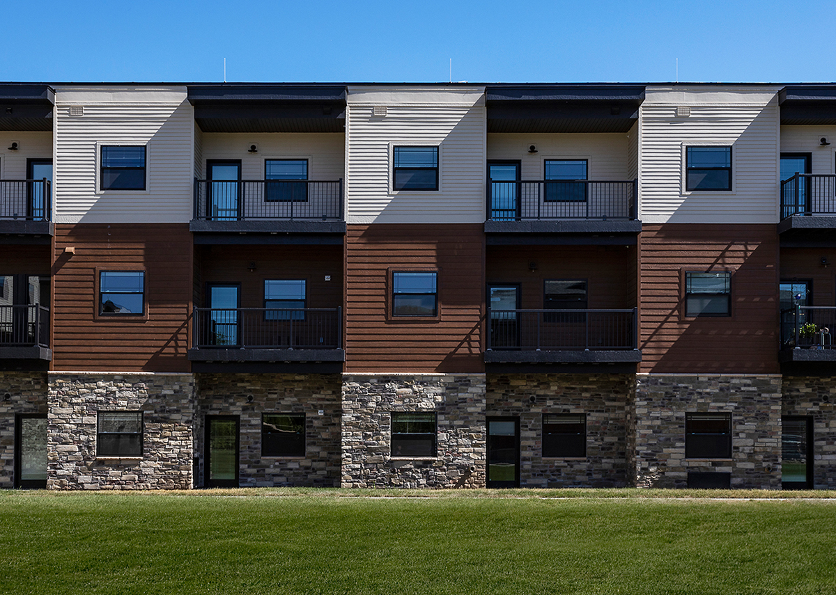 Crossing Commons Exterior Balconies