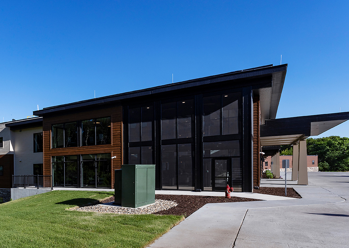 Crossing Commons exterior building