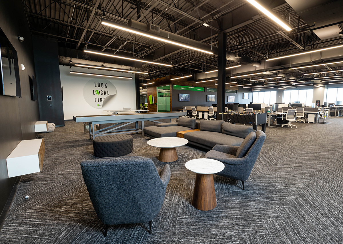 VizyPay open area break room