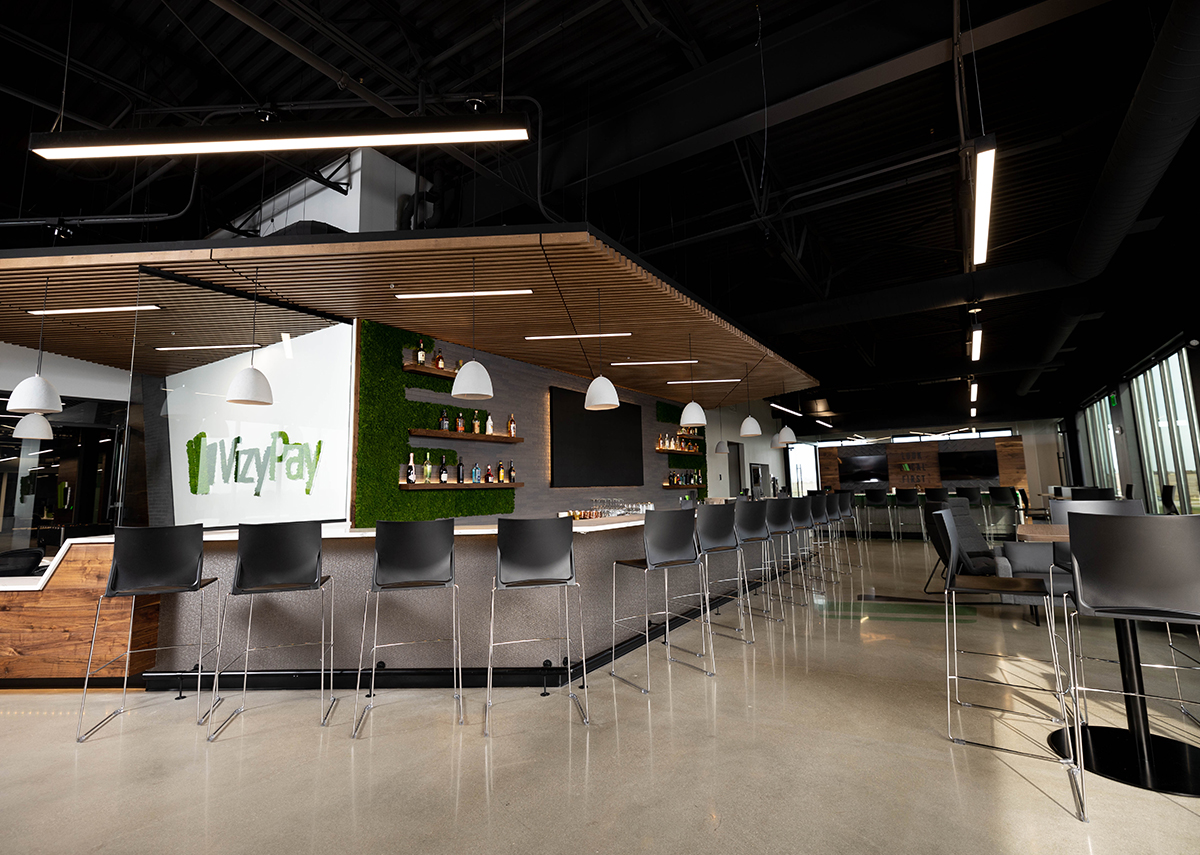 VizyPay bar area
