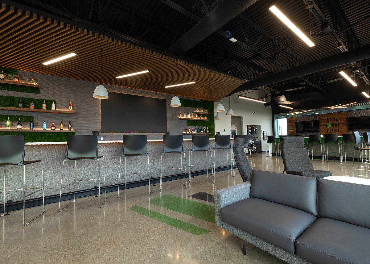 VizyPay bar area