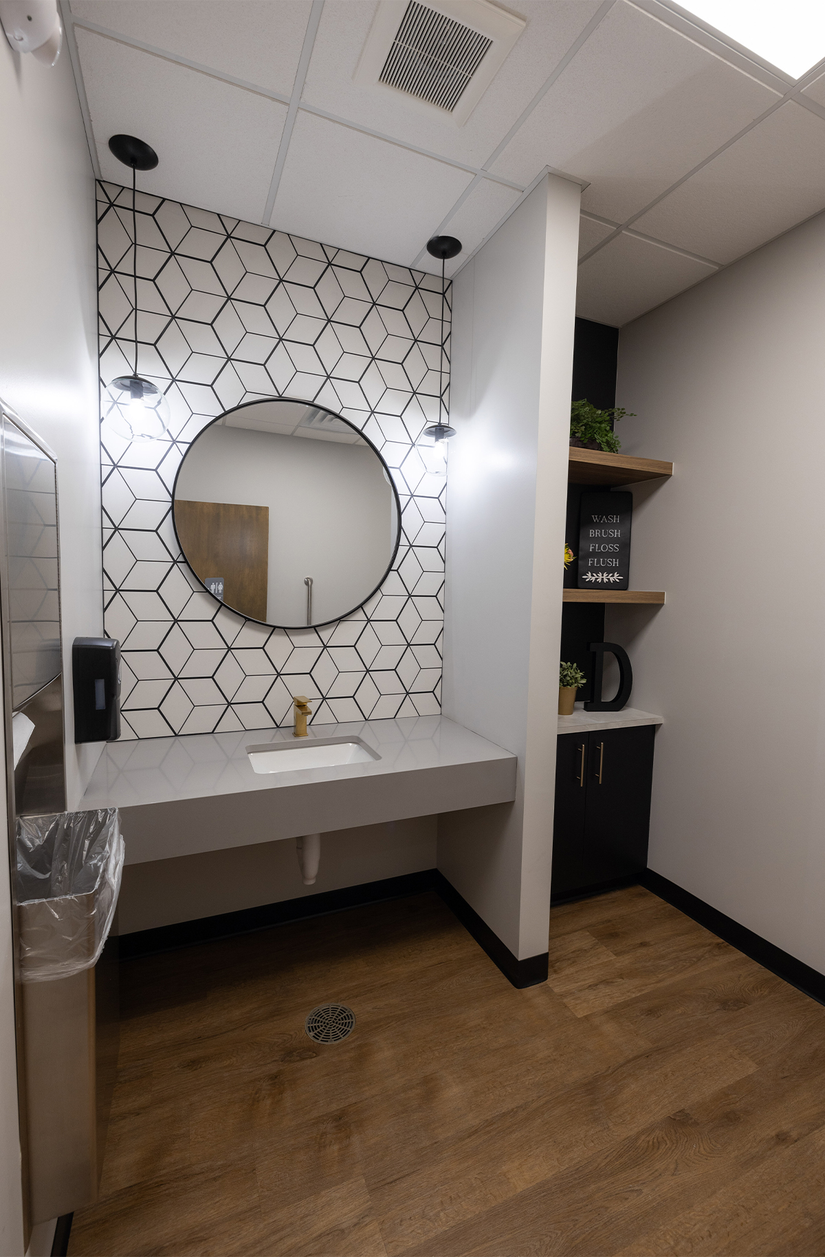 Cornerstone Dental bathroom