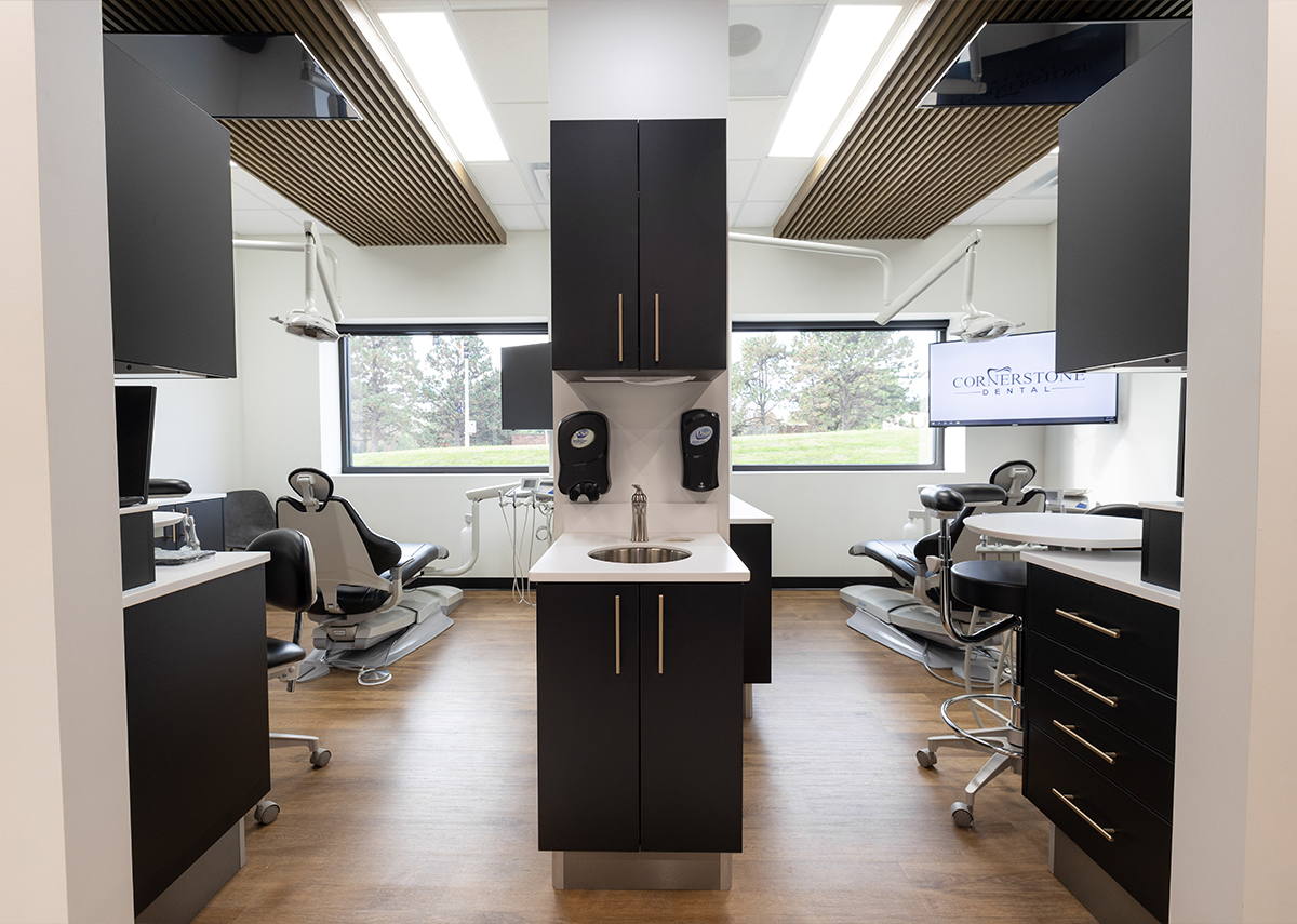Cornerstone Dental exam areas