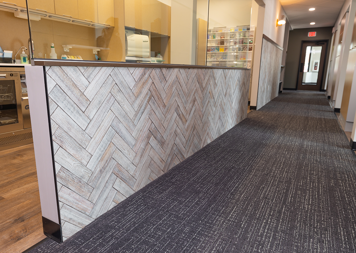 Greenfield Dental hallway
