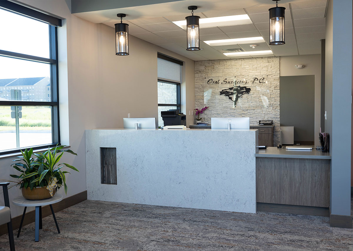 Oral Surgeons front desk