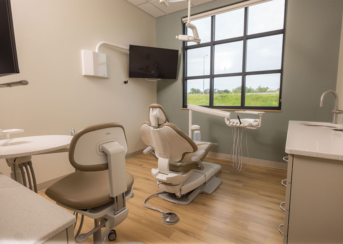 Prairie Creek Dental exam room