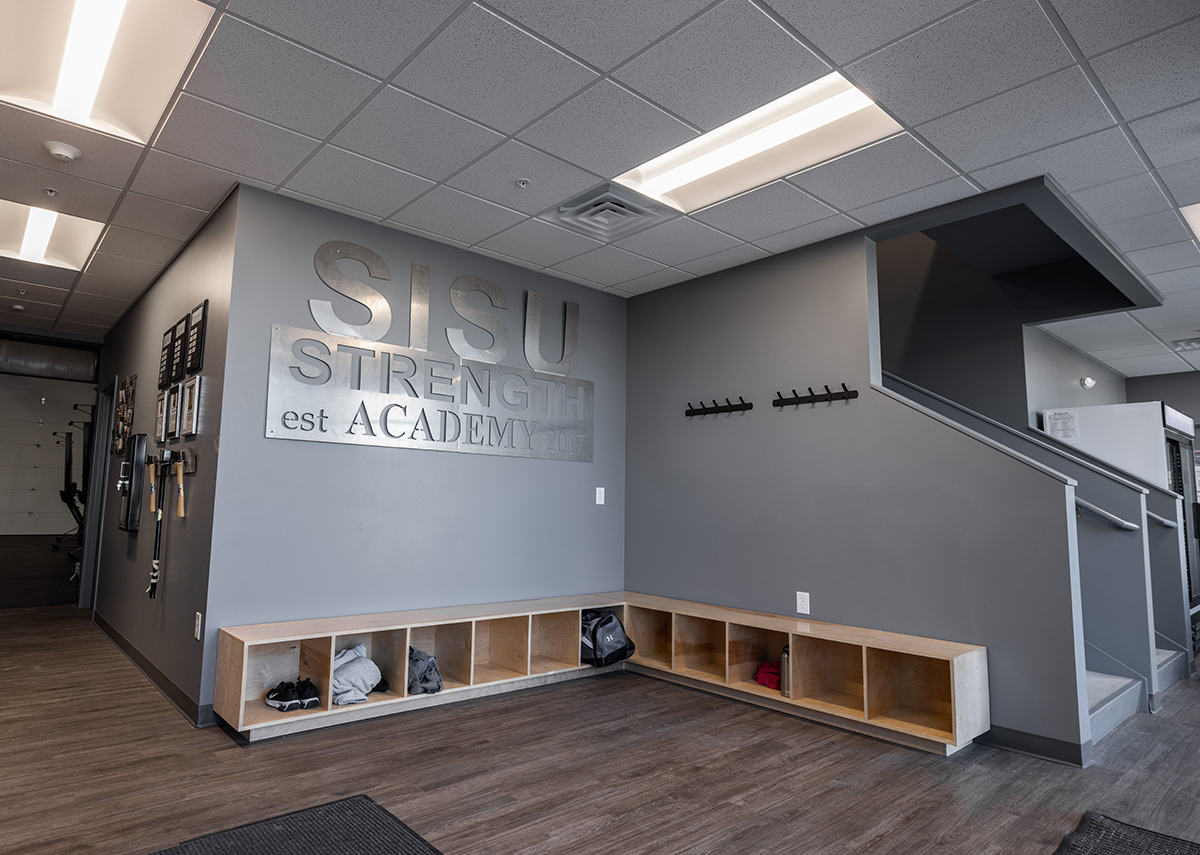 SISU Strength Academy entry area
