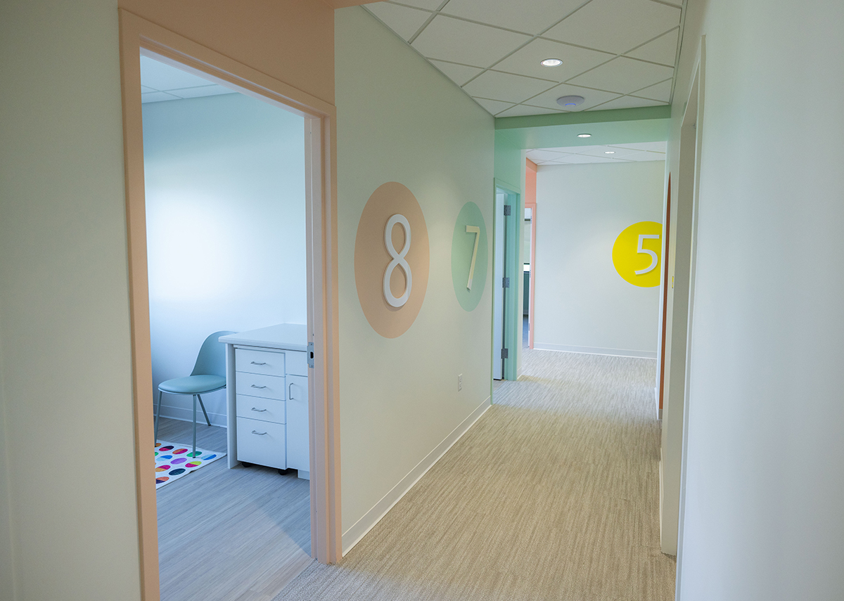 Little Pearls Pediatric Dentistry Hallway Offices