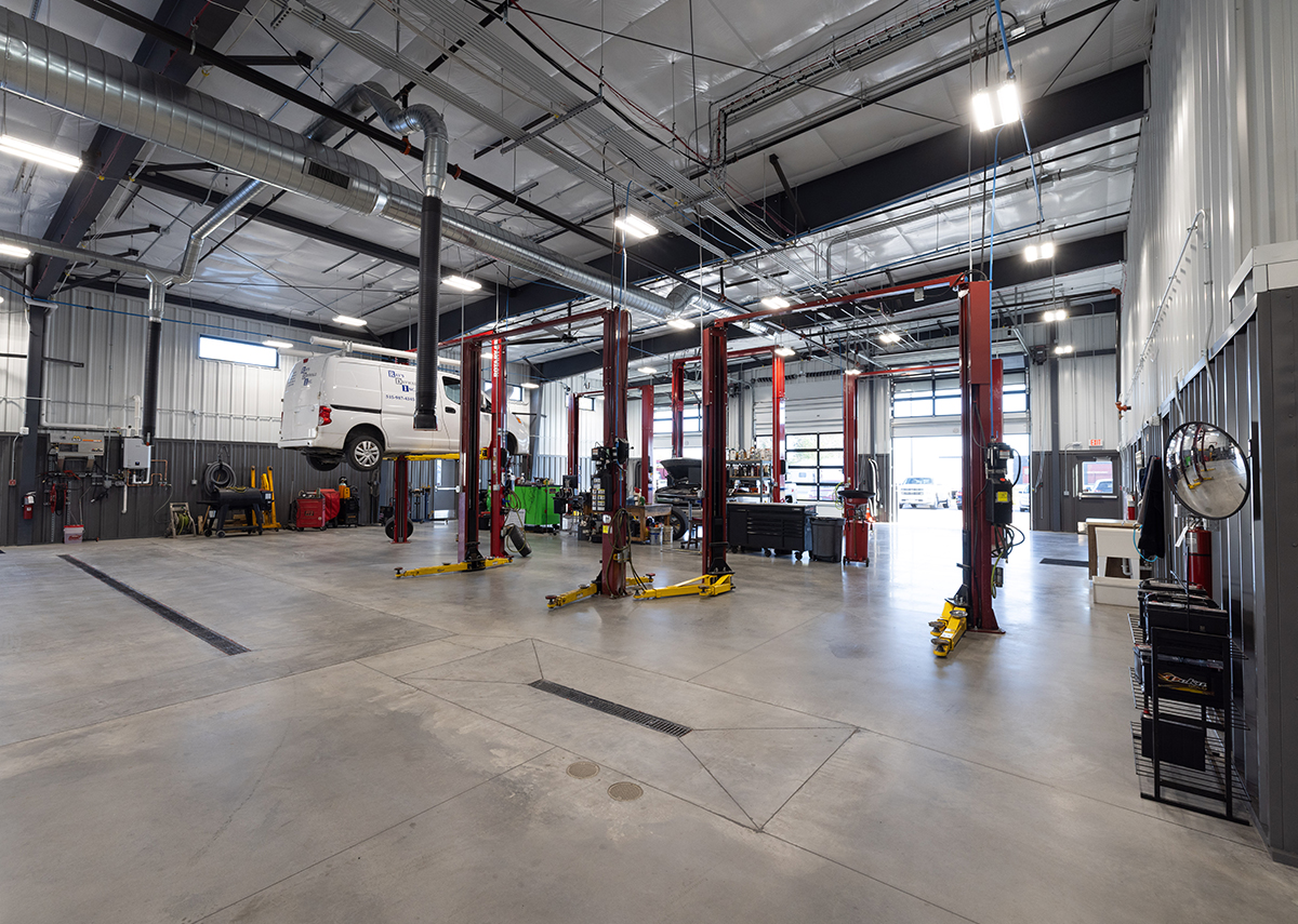 Willard Garage Main Shop Area